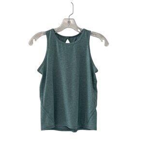 Athleta Girl Green Heathered Tank Top